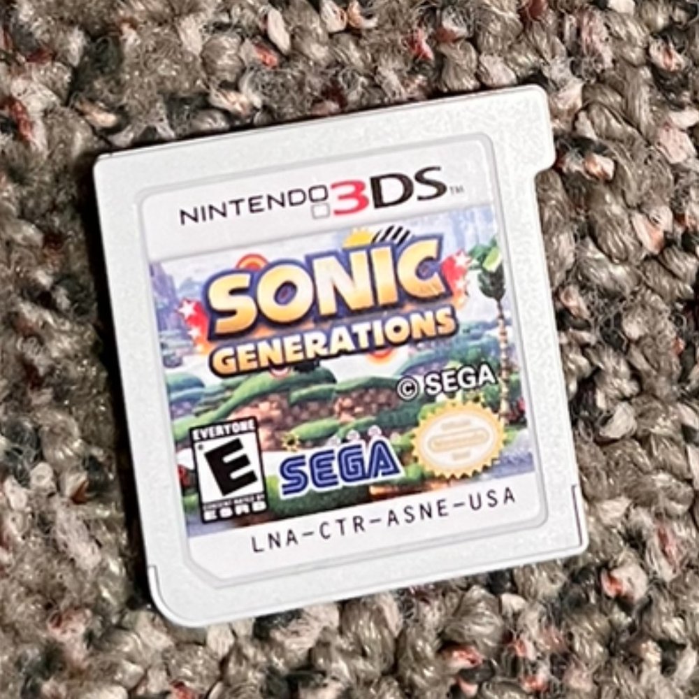 Sonic Generations Nintendo 3DS game